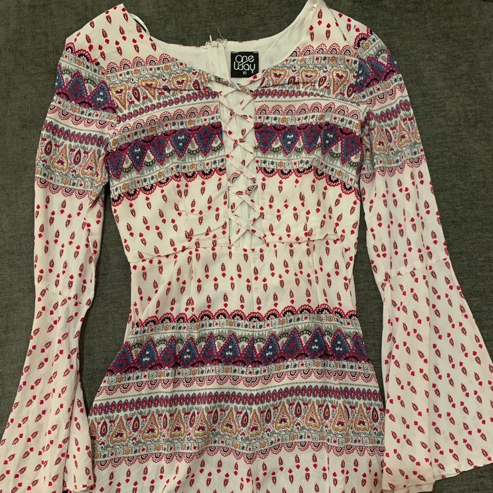 LF Patterned Romper - Picture 2 of 4
